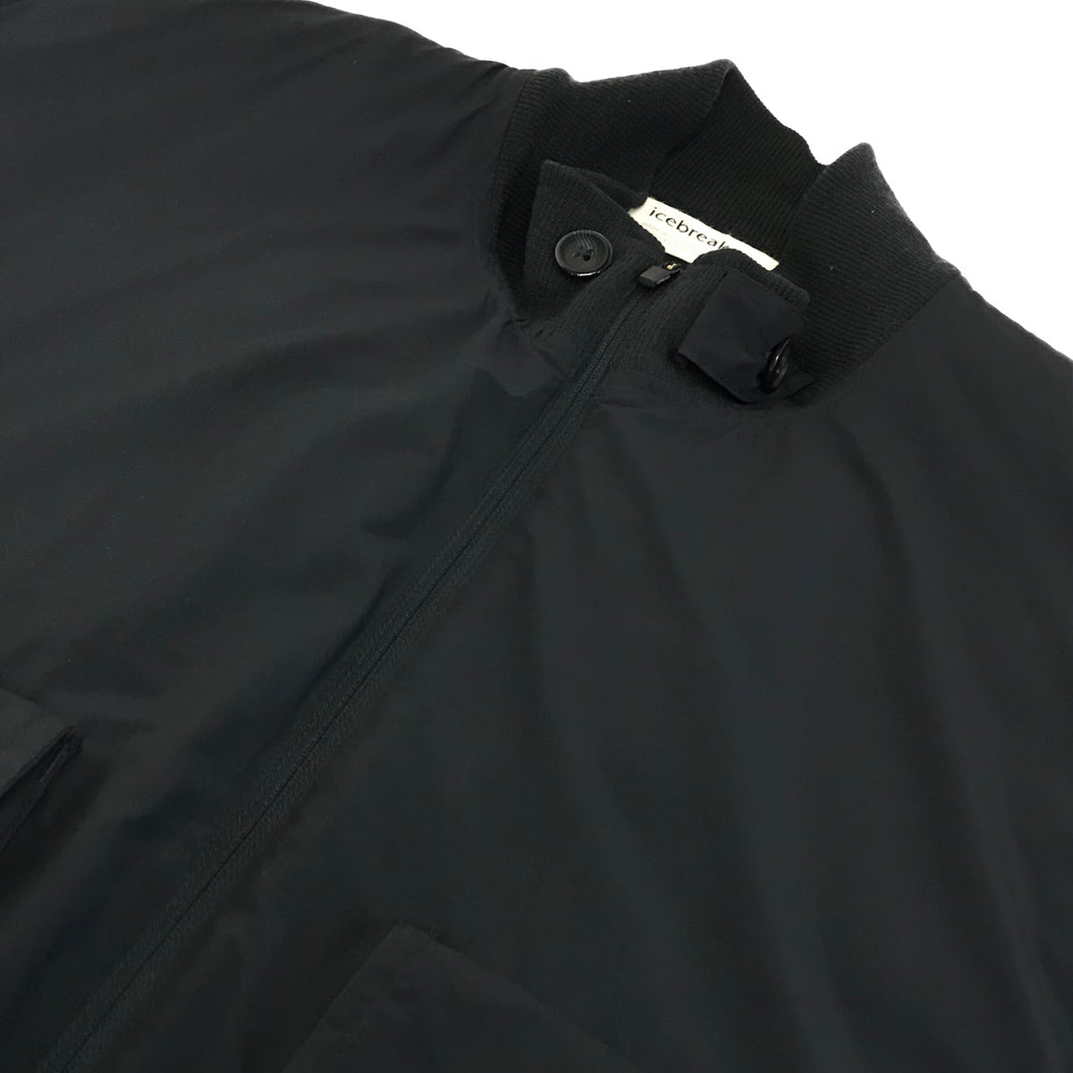 icebreaker | アイスブレーカー MERINOLOFT SHELLL BLOUSON ブルゾン 中綿ジャケット IY82001 ブラック サイズ：XS【倉吉店】
