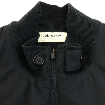 icebreaker | アイスブレーカー MERINOLOFT SHELLL BLOUSON ブルゾン 中綿ジャケット IY82001 ブラック サイズ：XS【倉吉店】