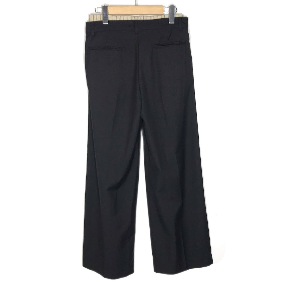 TODAYFUL | トゥデイフル Double Waist Trousers ダブルウエスト トラウザーパンツ パンツ 12410715 ブラック サイズ：38【倉吉店】