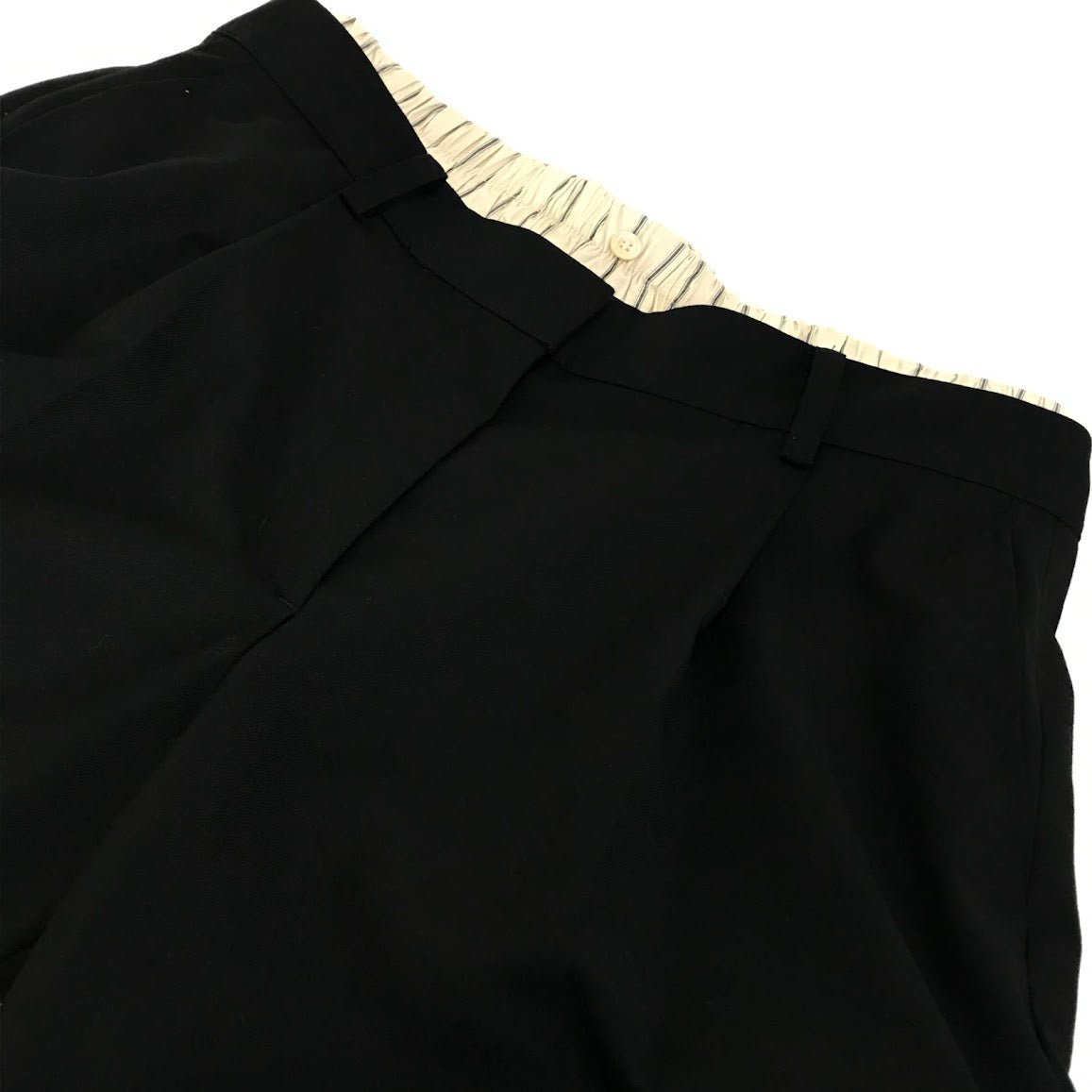 TODAYFUL | トゥデイフル Double Waist Trousers ダブルウエスト トラウザーパンツ パンツ 12410715 ブラック サイズ：38【倉吉店】