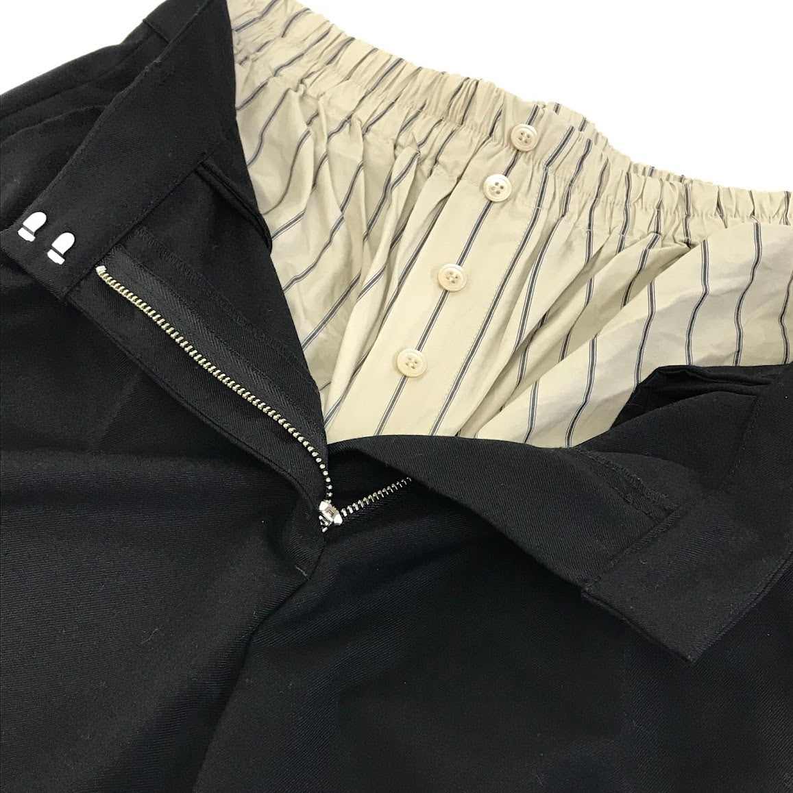 TODAYFUL | トゥデイフル Double Waist Trousers ダブルウエスト トラウザーパンツ パンツ 12410715 ブラック サイズ：38【倉吉店】