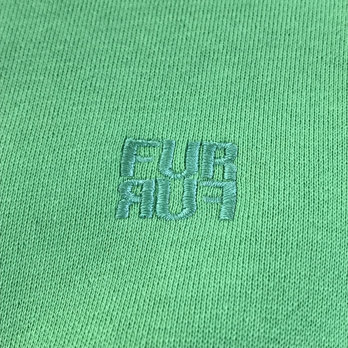 furfur | ファーファー ロゴ刺繍ウエストリブスウェットワンピース ワンピース RWCO245032 グリーン【倉吉店】