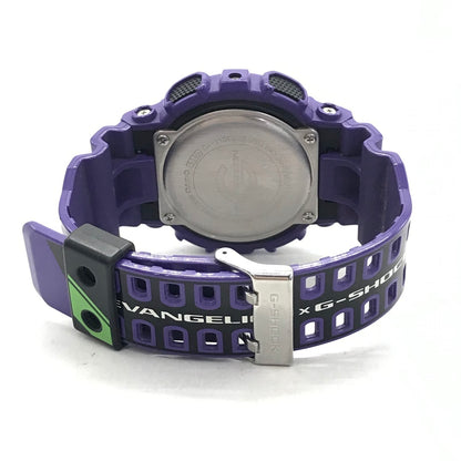 G-SHOCK | ジーショック エヴァンゲリヲン新劇場版/初号機 アナデジクォーツ 腕時計 GA-110EV-6AJR パープル【倉吉店】