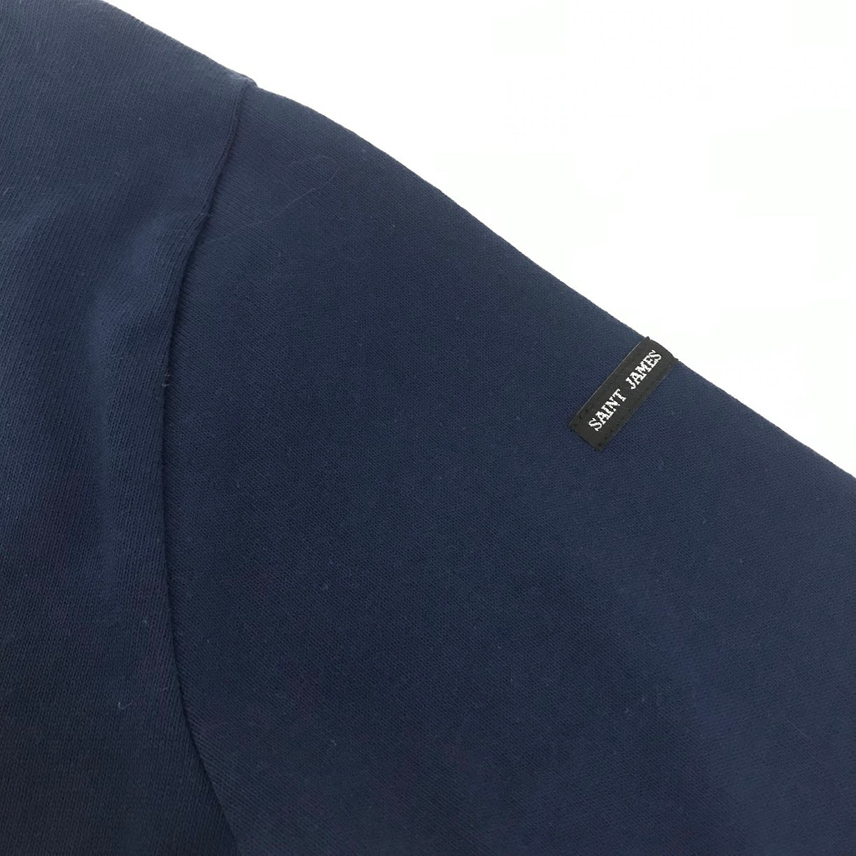 SAINT JAMES | セントジェームス OUESSANT ELBOW PATCH 長袖Ｔシャツ ネイビー【倉吉店】