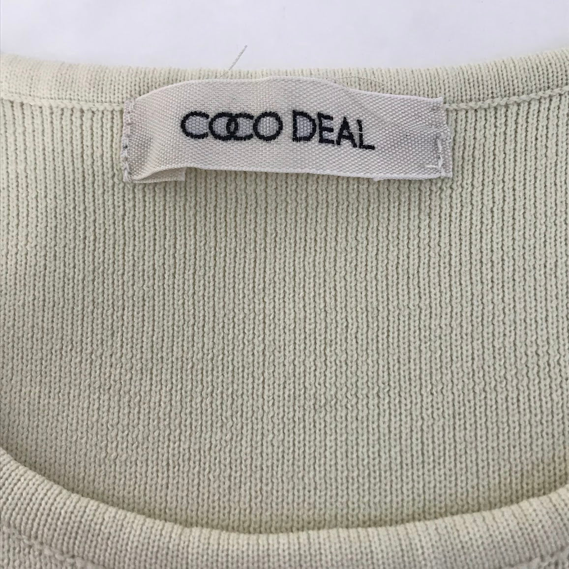 COCODEAL | ココディール カットディティールティアードニットワンピース ワンピース 75235354 ベージュ サイズ：2【倉吉店】