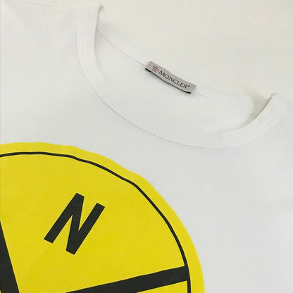 MONCLER | モンクレール MAGLIA T-SHIRT 半袖Ｔシャツ C-SCOM-19-18991 ホワイト サイズ：S【倉吉店】【代金引換不可・日時指定不可】【ポスト投函】
