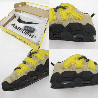 NIKE | ナイキ ×AMBUSH 'Vivid Sulfur and Limestone' スニーカー FB1299-200 エアモアアップテンポ ベージュ 28cm【瀬戸大橋店】