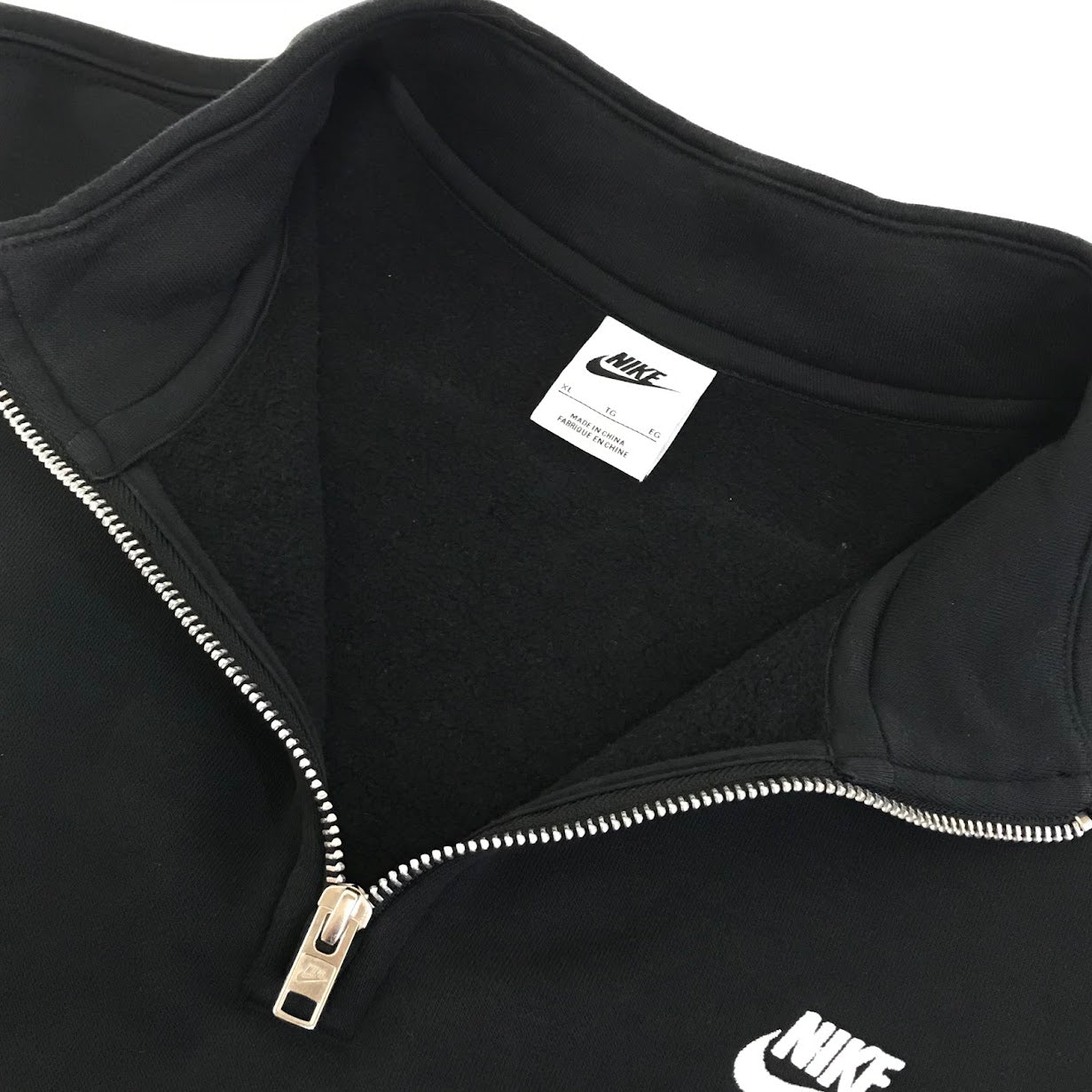 NIKE | ナイキ クラブ BB ハーフジップ トップス スウェット FN3865-010 ブラック サイズ：XL【倉吉店】