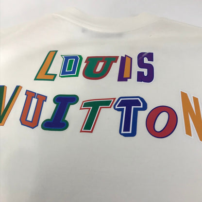 LOUIS VUITTON | ルイ・ヴィトン NBA Back Letter LV T-Shirt 半袖Ｔシャツ RM212M DT3 HLY20W アイボリー サイズ：M【倉吉店】