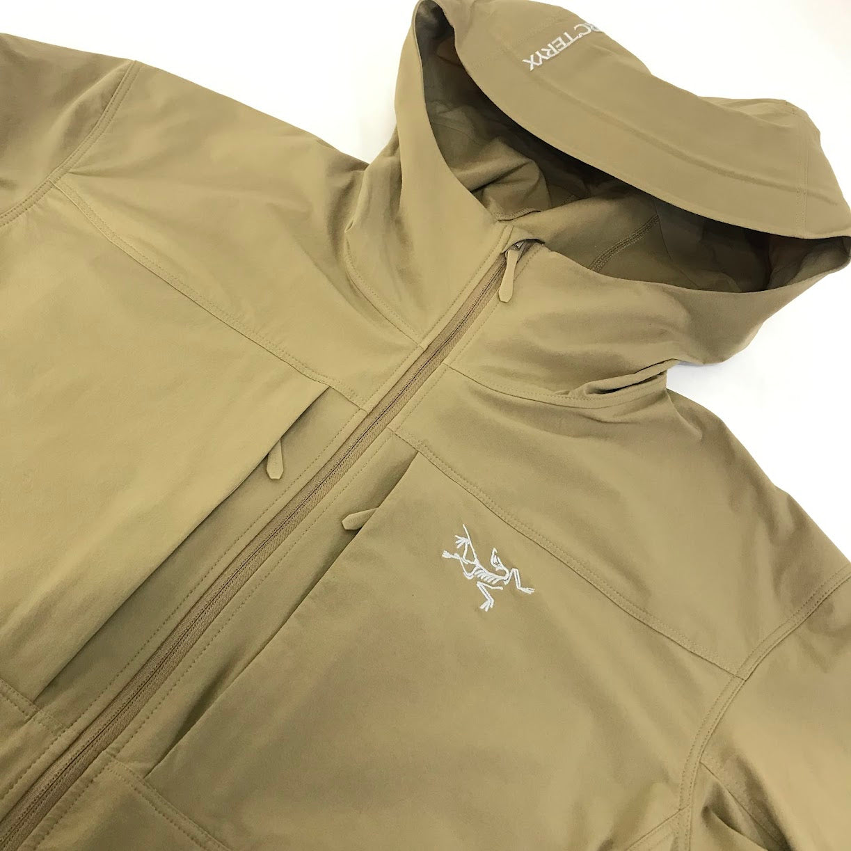 ARC'TERYX | アークテリクス Gamma Lightweight Hoody ガンマ ライトウエイト フーディー マウンテンパーカー X000009196 ベージュ サイズ：S【倉吉店】