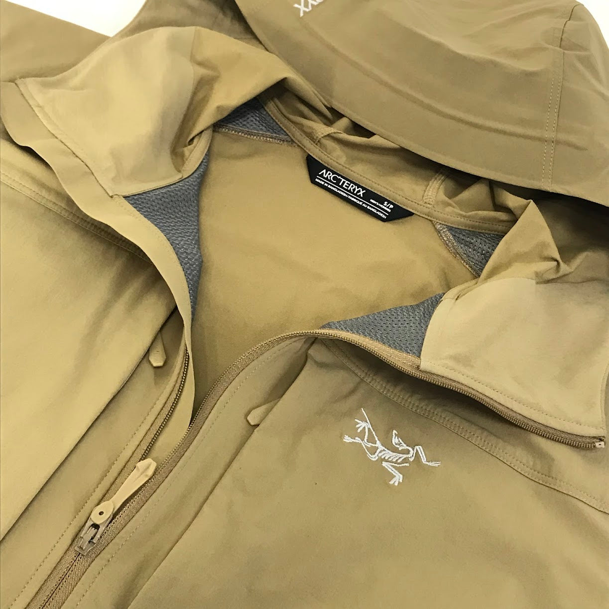 ARC'TERYX | アークテリクス Gamma Lightweight Hoody ガンマ ライトウエイト フーディー マウンテンパーカー X000009196 ベージュ サイズ：S【倉吉店】