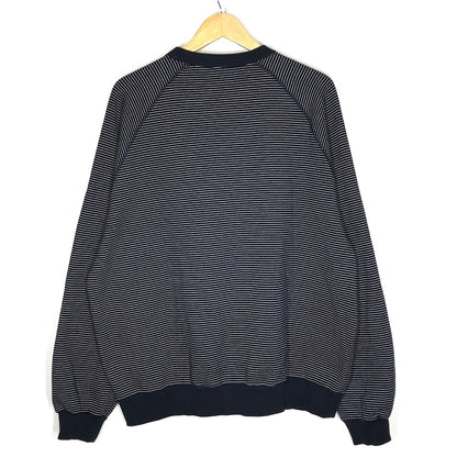 The Ennoy Professional｜エンノイ BOADER CREW NECK SWEAT ボーダー柄 スウェット AW25BRENCT01NTL ネイビー サイズ：XL【倉吉店】