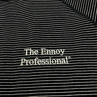 The Ennoy Professional｜エンノイ BOADER CREW NECK SWEAT ボーダー柄 スウェット AW25BRENCT01NTL ネイビー サイズ：XL【倉吉店】
