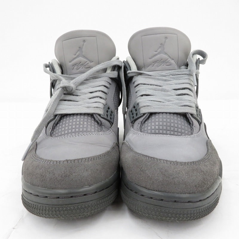 NIKE | ナイキ AJ4 Retro SE 'Wet Cement' スニーカー FQ7928-001 エアジョーダン グレー 29cm【瀬戸大橋店】