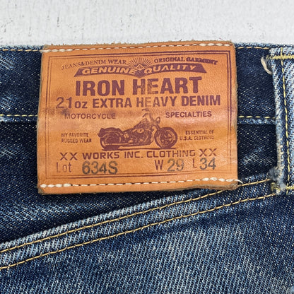 IRON HEART | アイアンハート デニムパンツ 634S インディゴ サイズ：29【加古川店】