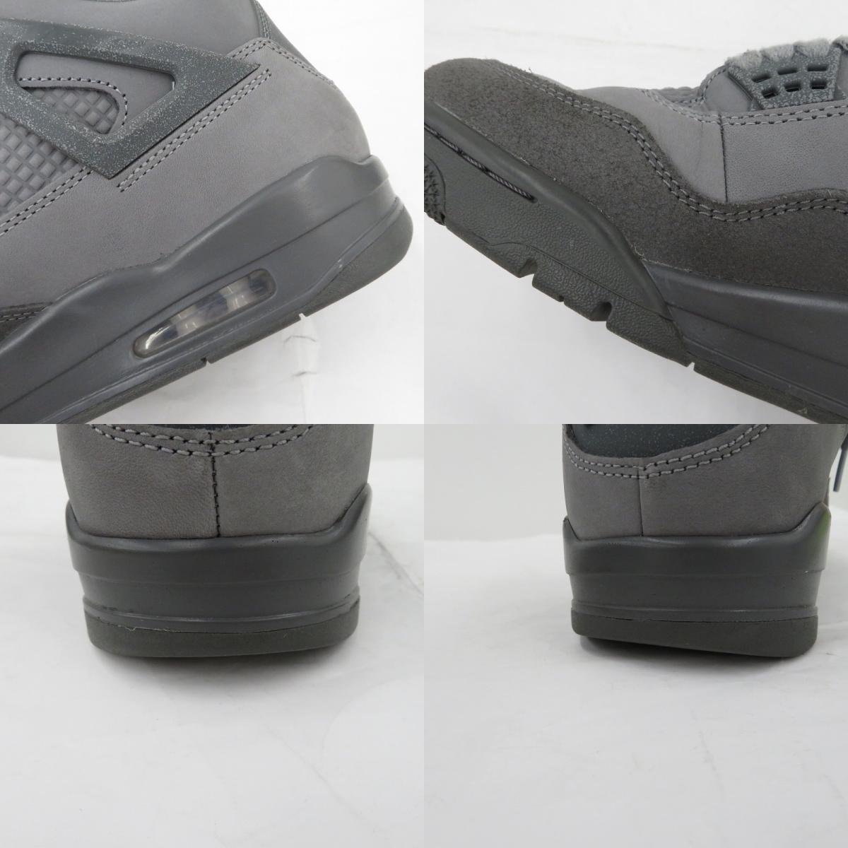 NIKE | ナイキ AJ4 Retro SE 'Wet Cement' スニーカー FQ7928-001 エアジョーダン グレー 29cm【瀬戸大橋店】