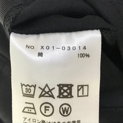 COMOLI | コモリ コットンギャバワークパンツ パンツ X01-03014 ブラック サイズ：2【倉吉店】