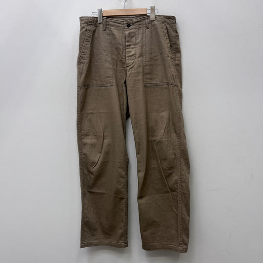 WARE HOUSE | ウェアハウス　ウエアハウス HBT MILITARY PANTS HERRINBONE パンツ ベージュ サイズ：36【加古川店】