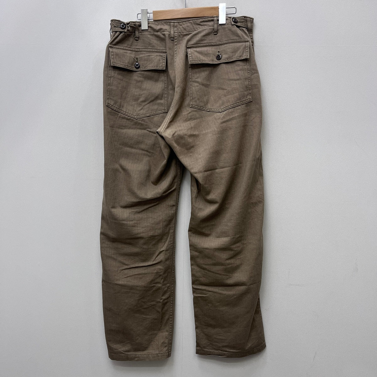 WARE HOUSE | ウェアハウス　ウエアハウス HBT MILITARY PANTS HERRINBONE パンツ ベージュ サイズ：36【加古川店】