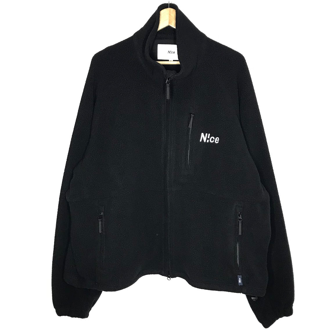 N!ce shop｜ナイスショップ Fleece Trousers Black フリース セットアップ セットアップ NC-JKPT02 ブラック サイズ：XL【倉吉店】