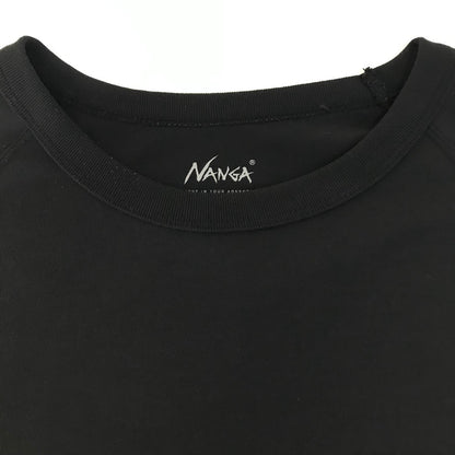 NANGA | ナンガ × Calvin Klein(カルバンクライン) 半袖Ｔシャツ ブラック サイズ：L【倉吉店】【代金引換不可・日時指定不可】【ポスト投函】
