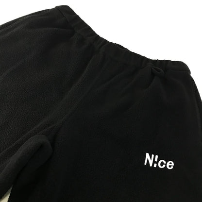 N!ce shop｜ナイスショップ Fleece Trousers Black フリース セットアップ セットアップ NC-JKPT02 ブラック サイズ：XL【倉吉店】