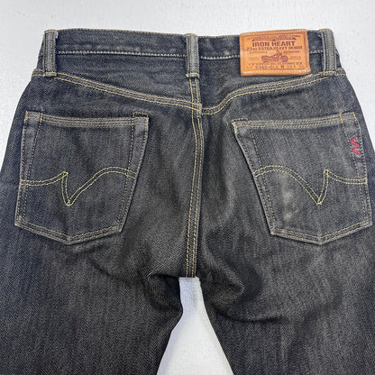 IRON HEART | アイアンハート デニムパンツ 634S-BLK ブラック サイズ：28【加古川店】