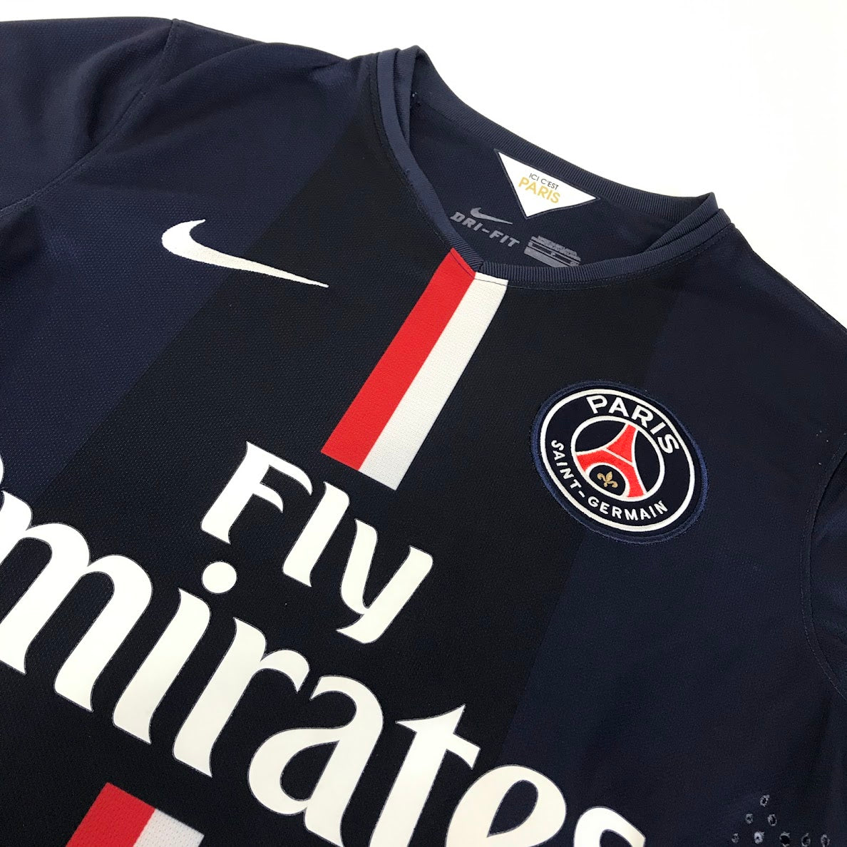 NIKE | ナイキ パリサンジェルマン 14/15 ユニフォーム 半袖Ｔシャツ 618756-411 ネイビー サイズ：S【倉吉店】【代金引換不可・日時指定不可】【ポスト投函】