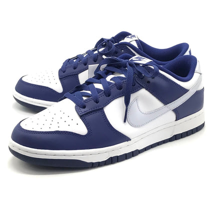 NIKE | ナイキ DUNK LOW RETRO DEEP ROYAL ダンク ロー レトロ スニーカー DV0833-401 ディープロイヤル×ホワイト 28.5cm【倉吉店】