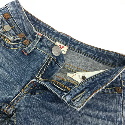 TRUE RELIGION | トゥルーレリジョン joey big t フレアデニム デニムパンツ ブルー サイズ：26【倉吉店】