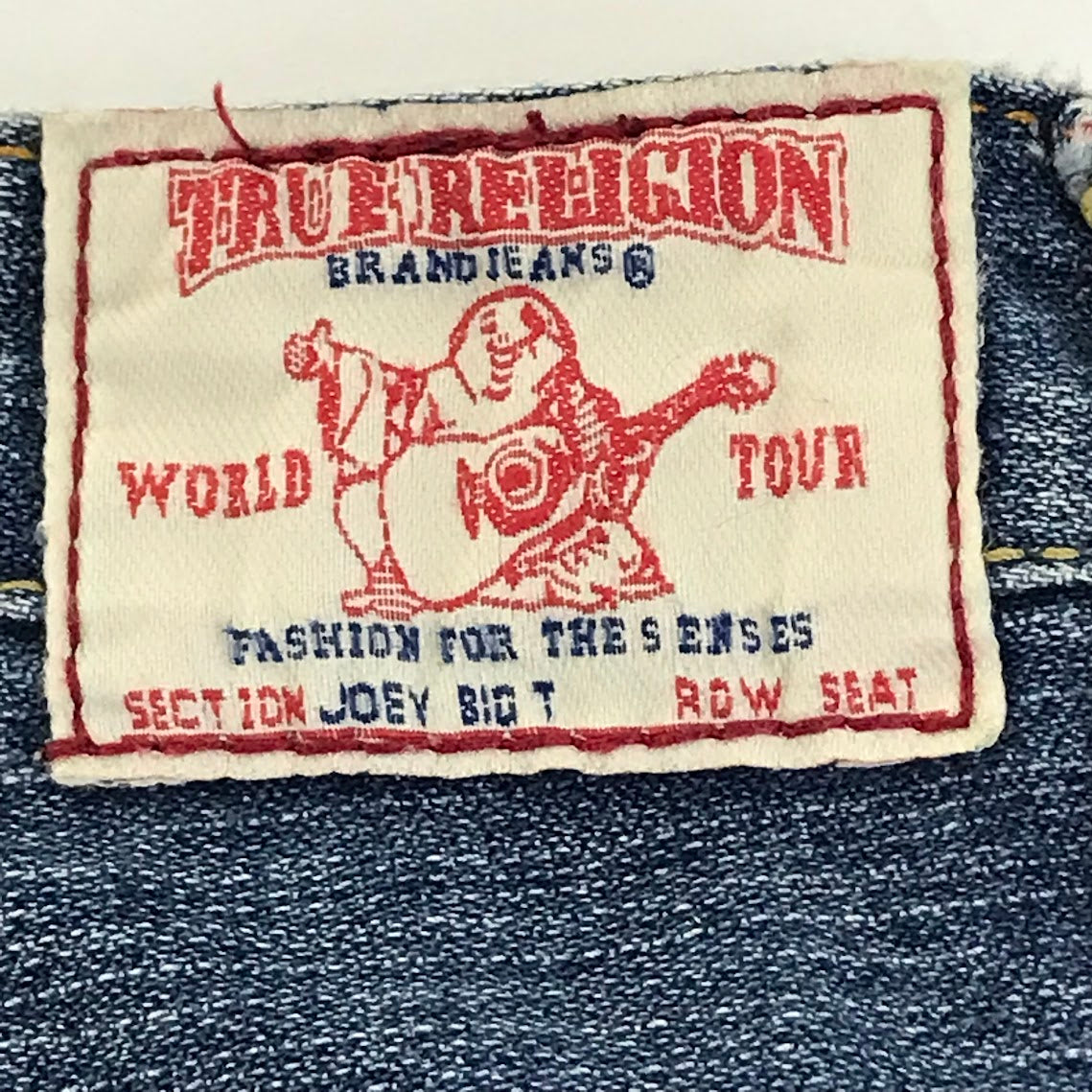 TRUE RELIGION | トゥルーレリジョン joey big t フレアデニム デニムパンツ ブルー サイズ：26【倉吉店】