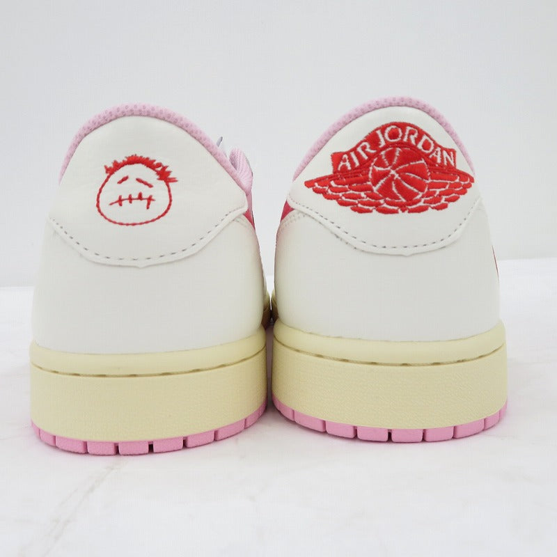 NIKE | ナイキ ×Travis Scott 'Tropical Pink' スニーカー IQ7604-101 エアジョーダン ピンク 28.5cm【瀬戸大橋店】