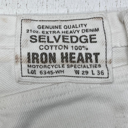 IRON HEART | アイアンハート デニムパンツ 634S-WH ホワイト サイズ：29【加古川店】