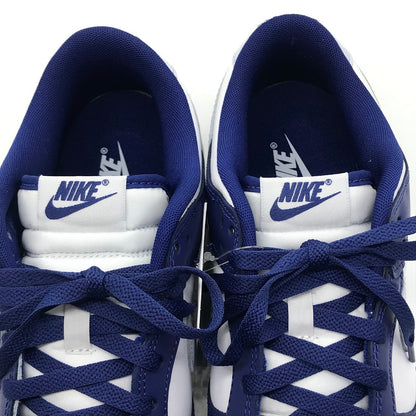 NIKE | ナイキ DUNK LOW RETRO DEEP ROYAL ダンク ロー レトロ スニーカー DV0833-401 ディープロイヤル×ホワイト 28.5cm【倉吉店】