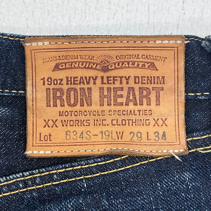 IRON HEART | アイアンハート デニムパンツ 634S-19L インディゴ サイズ：29【加古川店】