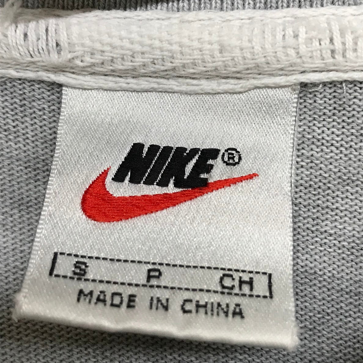 NIKE | ナイキ 90s ワンポイントロゴ ポロシャツ グレー サイズ：S【倉吉店】