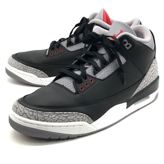 NIKE | ナイキ AIR JORDAN 3 'BLACK CEMENT' スニーカー DN3707-010 ブラック 29cm【倉吉店】