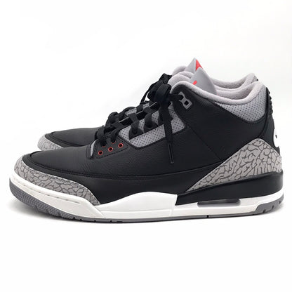 NIKE | ナイキ AIR JORDAN 3 'BLACK CEMENT' スニーカー DN3707-010 ブラック 29cm【倉吉店】