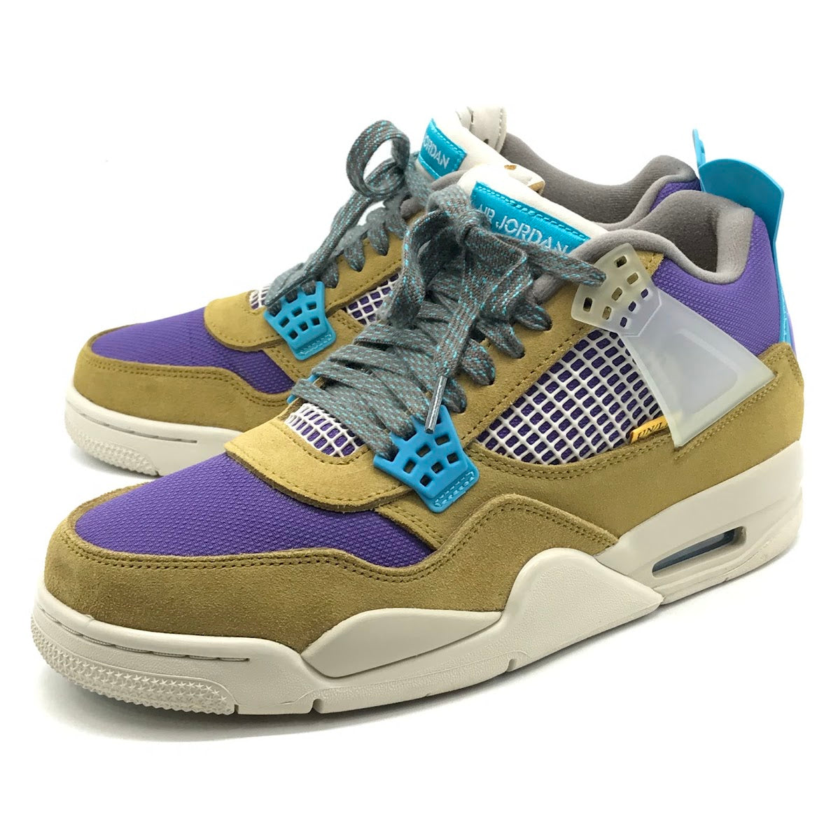 NIKE | ナイキ AIR JORDAN 4 RETRO '30TH ANNIVERSARY' UNION LA スニーカー DJ5718-300 デザート モス/ターコイズ ブルー-ダーク アイリス 27.5cm【倉吉店】
