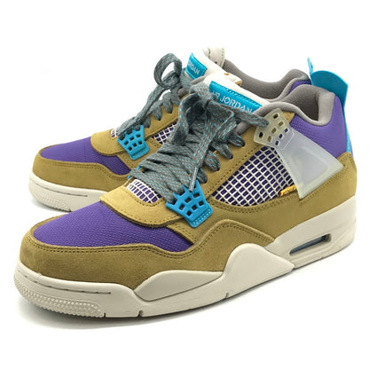 NIKE | ナイキ AIR JORDAN 4 RETRO '30TH ANNIVERSARY' UNION LA スニーカー DJ5718-300 デザート モス/ターコイズ ブルー-ダーク アイリス 27.5cm【倉吉店】