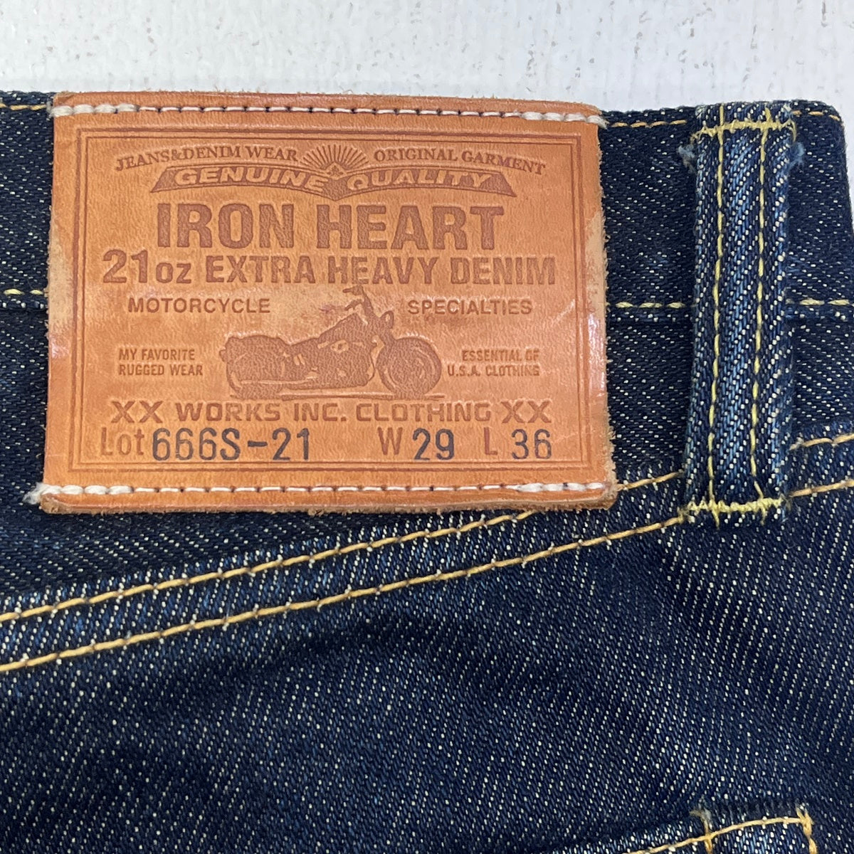 IRON HEART | アイアンハート デニムパンツ 666S-21 インディゴ サイズ：29【加古川店】