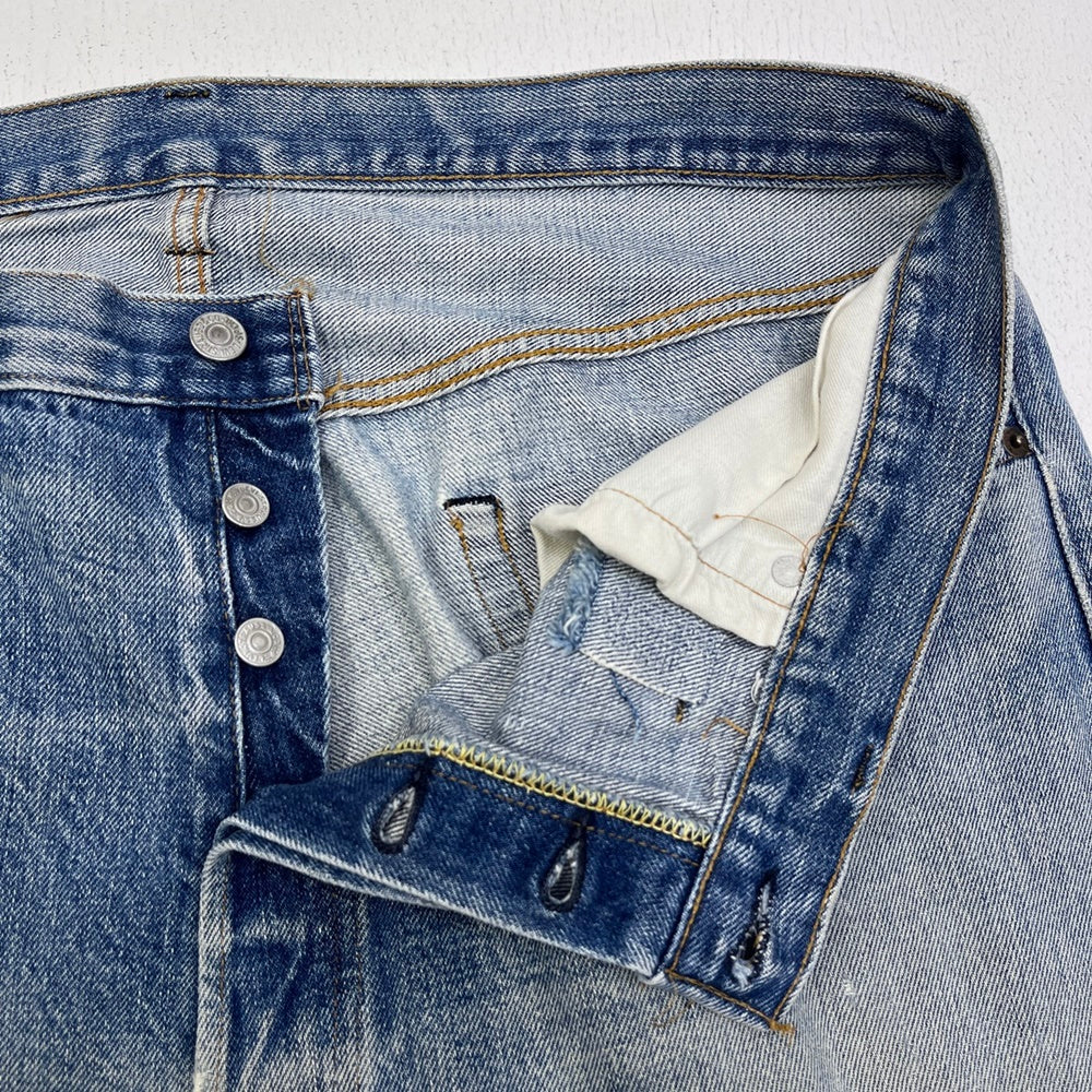 Levi's | リーバイス lot:501 66前期　ポケ裏シングル small e 裏ボタン6 デニムパンツ インディゴ サイズ：42【加古川店】