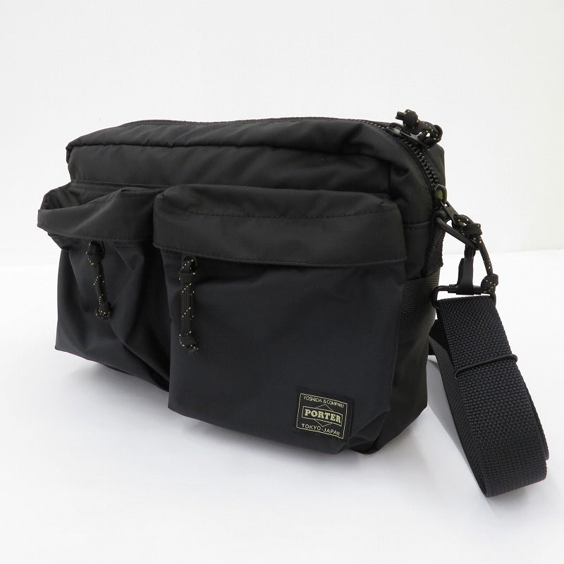PORTER | ポーター SHOULDER BAG(S) ショルダーバッグ 855-05457 ブラック【瀬戸大橋店】
