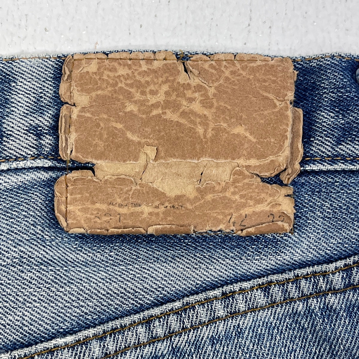 Levi's | リーバイス lot:501 66前期　ポケ裏シングル small e 裏ボタン6 デニムパンツ インディゴ サイズ：42【加古川店】