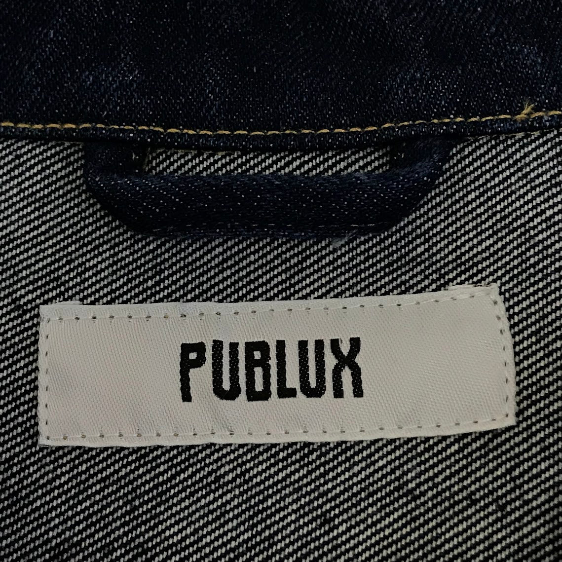 PUBLUX｜パブリュクス 2nd デニムジャケット デニム PBM24SS76 ブルー サイズ：L【倉吉店】