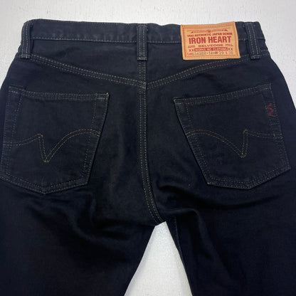 IRON HEART | アイアンハート デニムパンツ 634SBR-14od ブラック サイズ：29【加古川店】