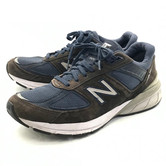 NEW BALANCE | ニューバランス スニーカー M990NV5 ネイビー×ブラウン 26cm【倉吉店】