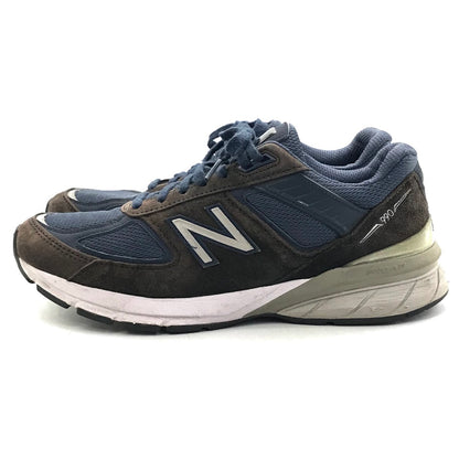 NEW BALANCE | ニューバランス スニーカー M990NV5 ネイビー×ブラウン 26cm【倉吉店】