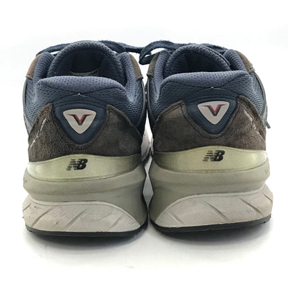 NEW BALANCE | ニューバランス スニーカー M990NV5 ネイビー×ブラウン 26cm【倉吉店】