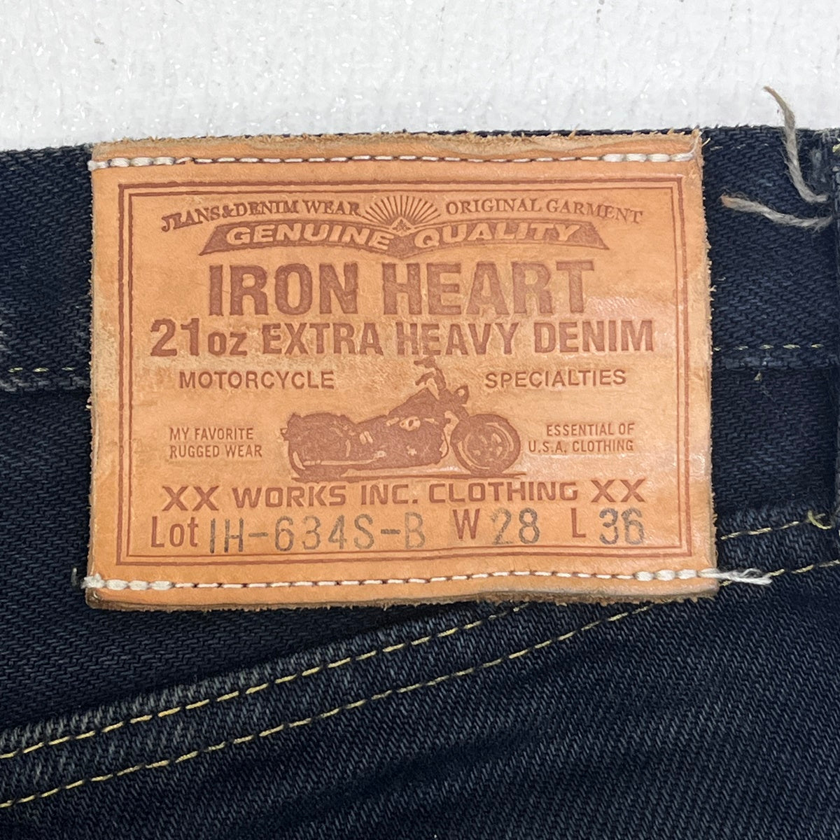 IRON HEART | アイアンハート デニムパンツ IH-634S-B ブラック サイズ：28【加古川店】